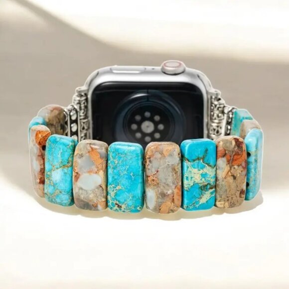 Cape Diablo Turquoise and Silver Watch - Picture 4 of 9